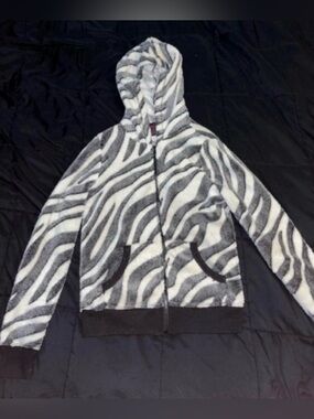 Kid’s lipgloss Zebra Hooded Jacket